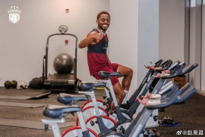 好消息！海港新闻官晒球队训练照，加布里埃尔朝镜头竖大拇指